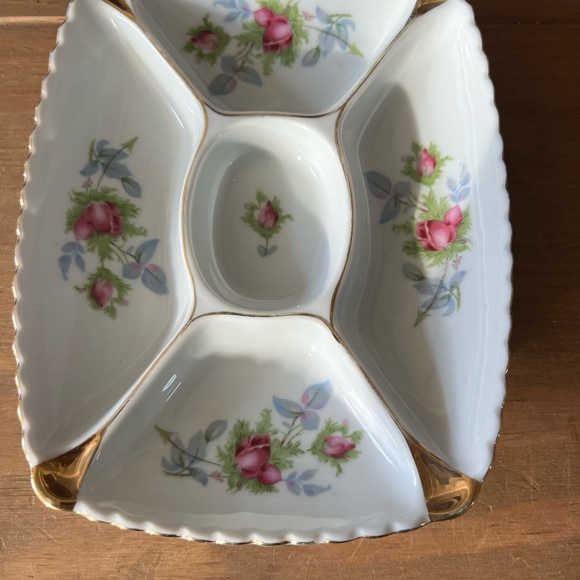 Vintage from the 1960’s Marco divided dish. Perfect condition. Made in Japan - Picture 2 of 5